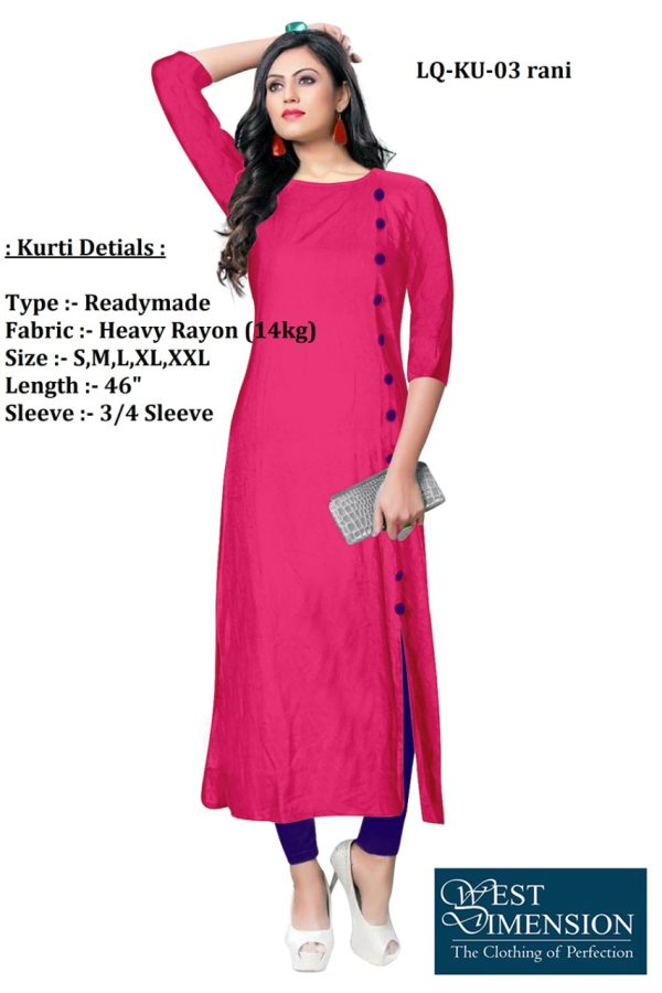 Woman Kurti 599