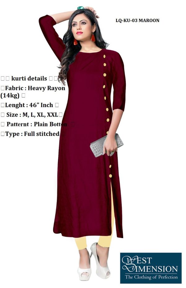 Woman Kurti 599