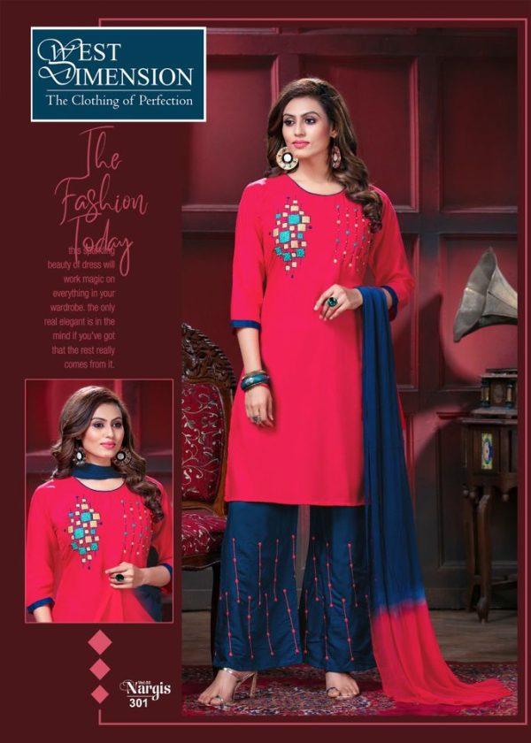 Women Kurti with Plazzo 999