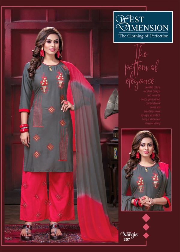 Women Kurti with Plazzo 999
