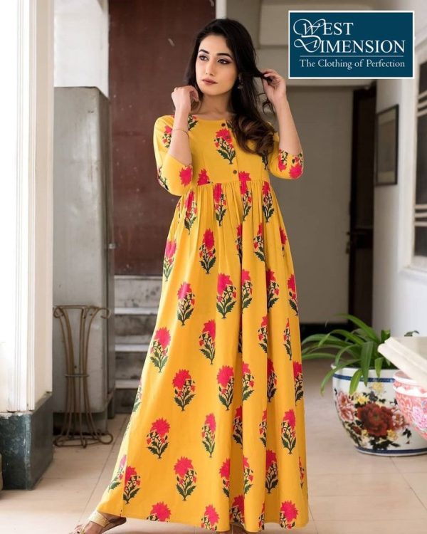 Pure Muslin with Digital print 1049