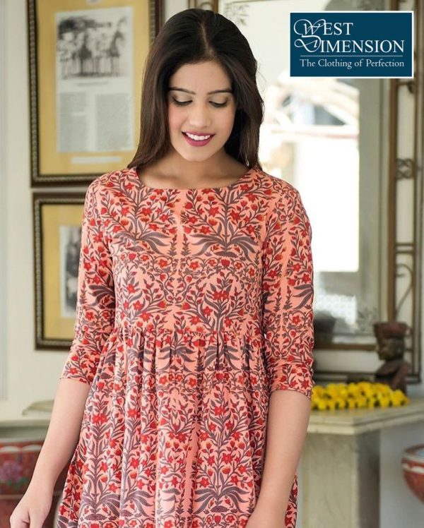Pure Muslin with Digital print 1049