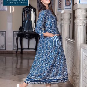 Pure Muslin with Digital print 1049