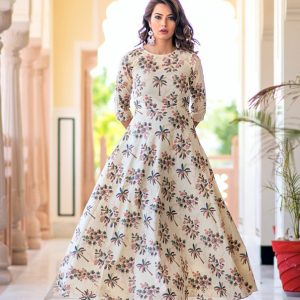 Pure Muslin with Digital print 1199