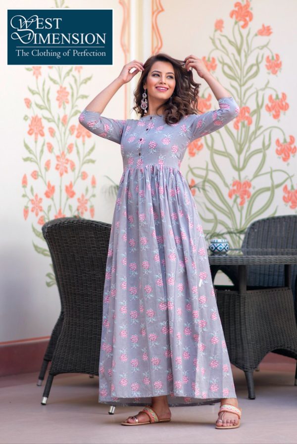 Pure Muslin with Digital print 1199