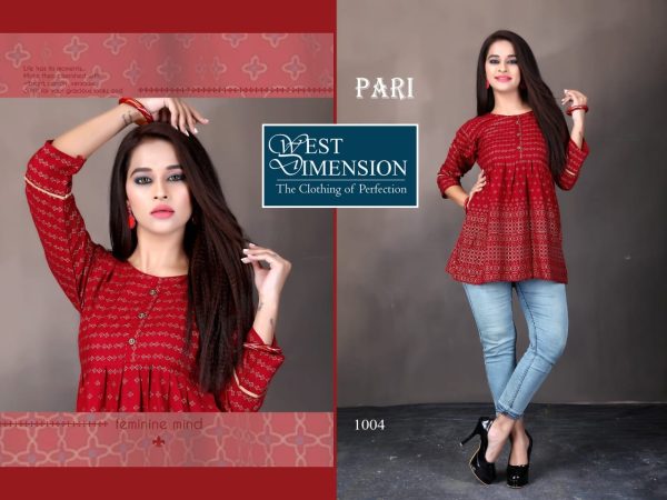 Ladies Short Kurti 499