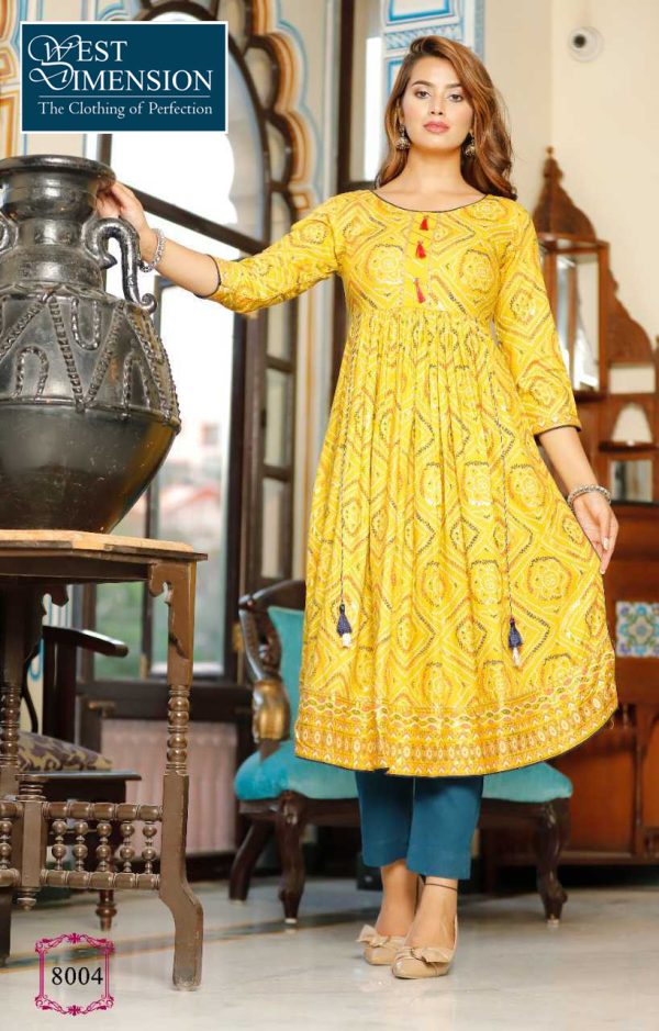 Rayon Women Kurti 999