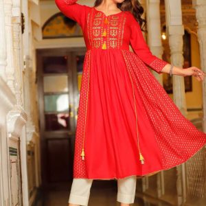 Rayon Women Kurti 999